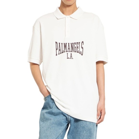 Palm Angels College Logo Polo - NWT